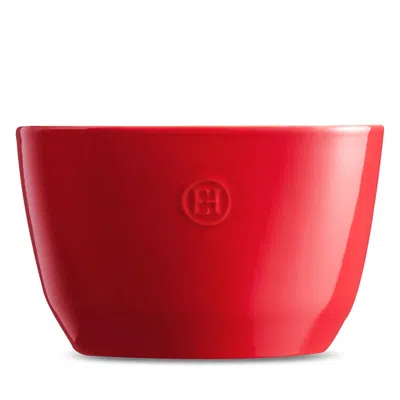Emile Henry 5.85 Quart Salad Bowl In Red