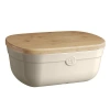 Emile Henry Bread Box In Neutral