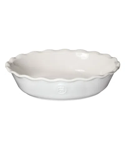 Emile Henry Ceramic 9" Pie Dish In Sugar