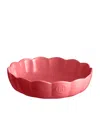 Emile Henry Ceramic Madeleine Round Baking Dish In Pink