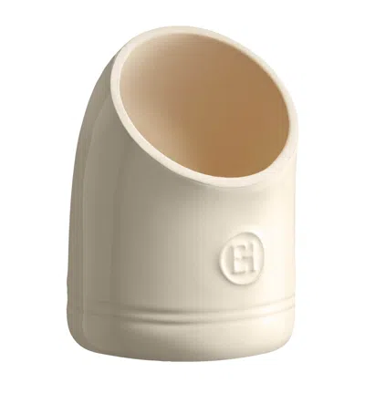 Emile Henry Ceramic Salt Pig In Neutral