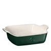 Emile Henry Ceramic Square Baking Dish In Evergreen