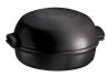 Emile Henry Cheese Baker In Charcoal