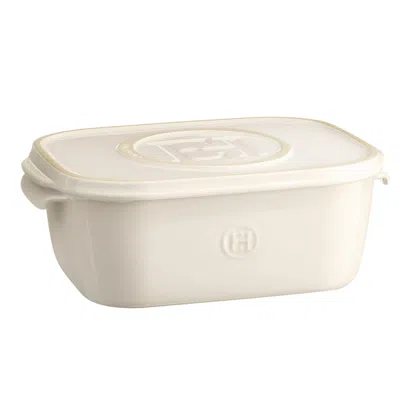 Emile Henry Cheese Box In White
