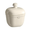 Emile Henry Cookie Jar In Clay