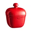 Emile Henry Cookie Jar In Multi