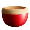 Emile Henry Deep Storage Bowl In Burgundy