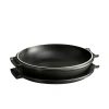 Emile Henry Delight 2.3 Quart Tart Tatin Set, Slate In Slate