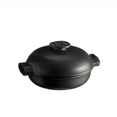 EMILE HENRY DELIGHT 2.6 QUART BRAISER, SLATE