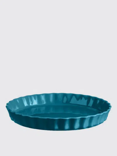 Emile Henry Dishware Lifestyle  In Blue