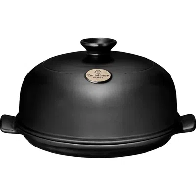 Emile Henry Flame Bread Cloche In Charcoal