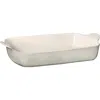 Emile Henry Hr Modern Classics Extra Large Rectangular Baker, 17.75" X 11" In White