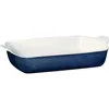 Emile Henry Hr Modern Classics Extra Large Rectangular Baker, 17.75" X 11" In Twilight
