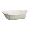 Emile Henry Hr Modern Classics Individual Rectangular Baker, 8" X 5.5" In Pearl Gray
