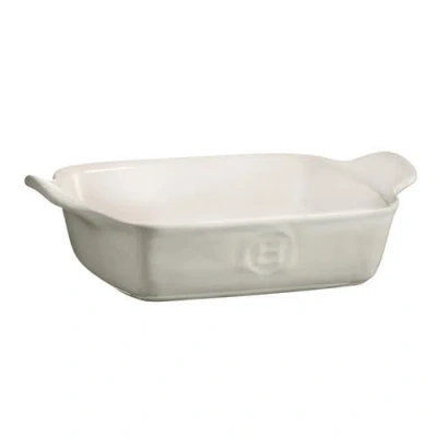 Emile Henry Hr Modern Classics Individual Rectangular Baker, 8" X 5.5" In Pearl Gray