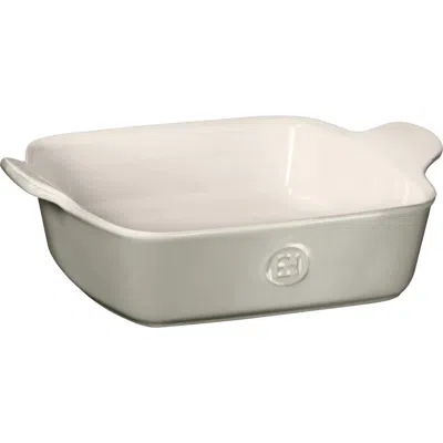 Emile Henry Hr Modern Classics Square Baking Dish, 8" X 8" In Pearl Gray