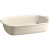 Emile Henry Individual Rectangle Baking Dish Ultime, 8.75" X 5.5" In Clay
