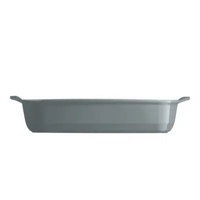 Emile Henry Large Rectangle Baking Dish Ultime, 16.5" X 10.5" In Silver