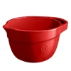 Emile Henry Mixing Bowl, Medium In Burgundy
