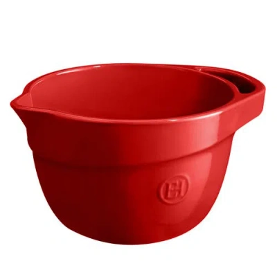 Emile Henry Mixing Bowl, Medium In Burgundy