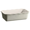 Emile Henry Modern Classics 3 Quart Loaf Pan In Pearl Gray