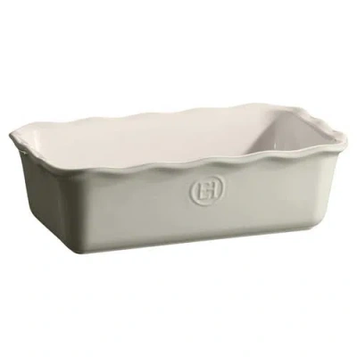 Emile Henry Modern Classics 3 Quart Loaf Pan In Pearl Gray