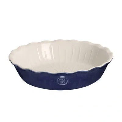 Emile Henry Modern Classics 9-inch Ribbed Pie Dish In Twilight