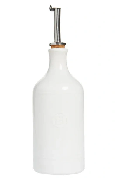 Emile Henry Oil Cruet In White