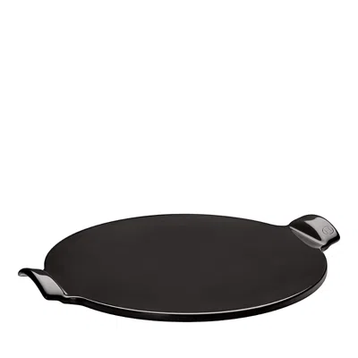 Emile Henry Pizza Stone In Black