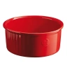 Emile Henry Souffle Dish In Red