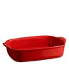 Emile Henry The Right Dish Rectangular Baker, 1.75 Qt. In Burgundy