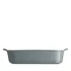 Emile Henry The Right Dish Rectangular Baker, 1.75 Qt. In Gray