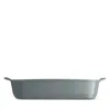 Emile Henry The Right Dish Rectangular Baker, 3.1 Qt. In Gray