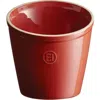 Emile Henry Utensil Pot In Burgundy