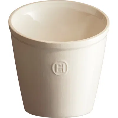 Emile Henry Utensil Pot In Clay