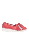 Emile® Emile Woman Ballet Flats Red Size 5 Leather