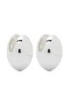Emili Medium Loe Earrings In Silver