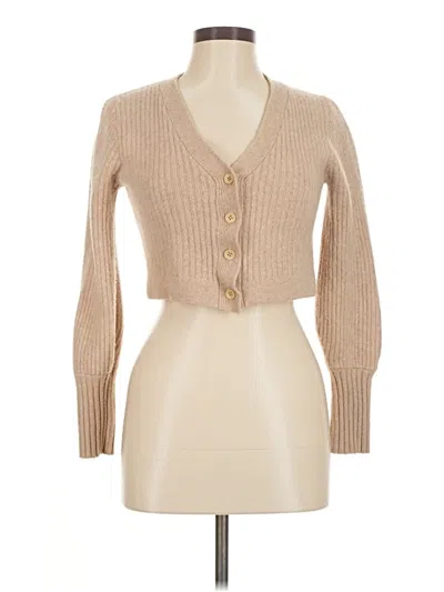 Pre-owned Emilia George Cardigan Sweater In Brown