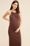 Emilia George Emmi Halter Midi Dress