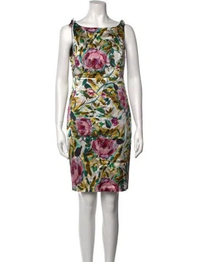 Pre-owned Emilia George Silk Mini Dress W/ Tags In White