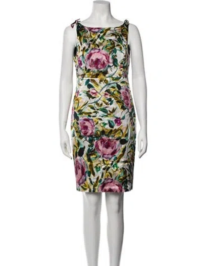 Pre-owned Emilia George Silk Mini Dress W/ Tags In White