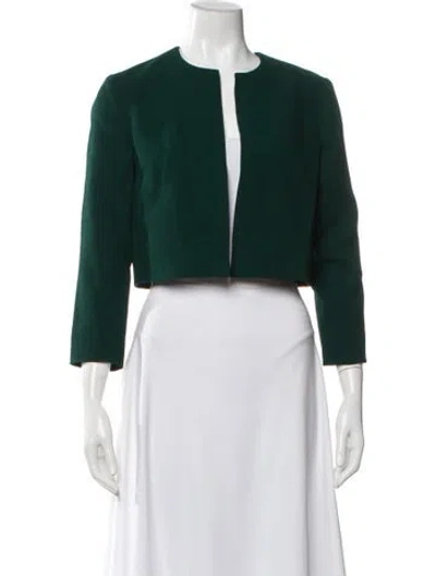 Pre-owned Emilia Wickstead Bolero In Green