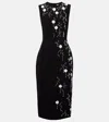 EMILIA WICKSTEAD CAPPIA EMBELLISHED MIDI DRESS