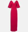 Emilia Wickstead Dareen Gown In Pink