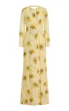 Emilia Wickstead Desiderio Printed Chiffon Gown