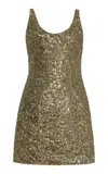 Emilia Wickstead Einna Metallic Mini Dress