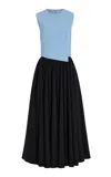 Emilia Wickstead Federica Cutout Crepe Maxi Dress