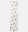 Emilia Wickstead Maxikleid Fosette In White