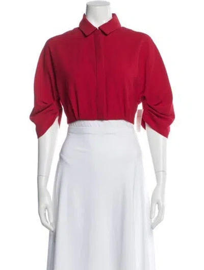 Pre-owned Emilia Wickstead Jacket In Red