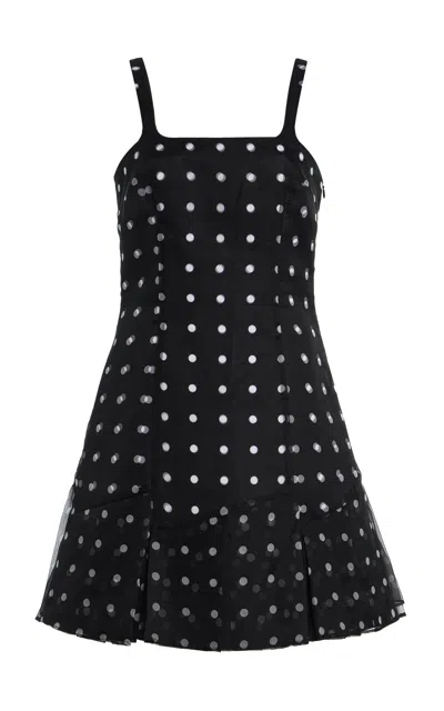Emilia Wickstead Jueelee Patterned Taffeta Mini Dress